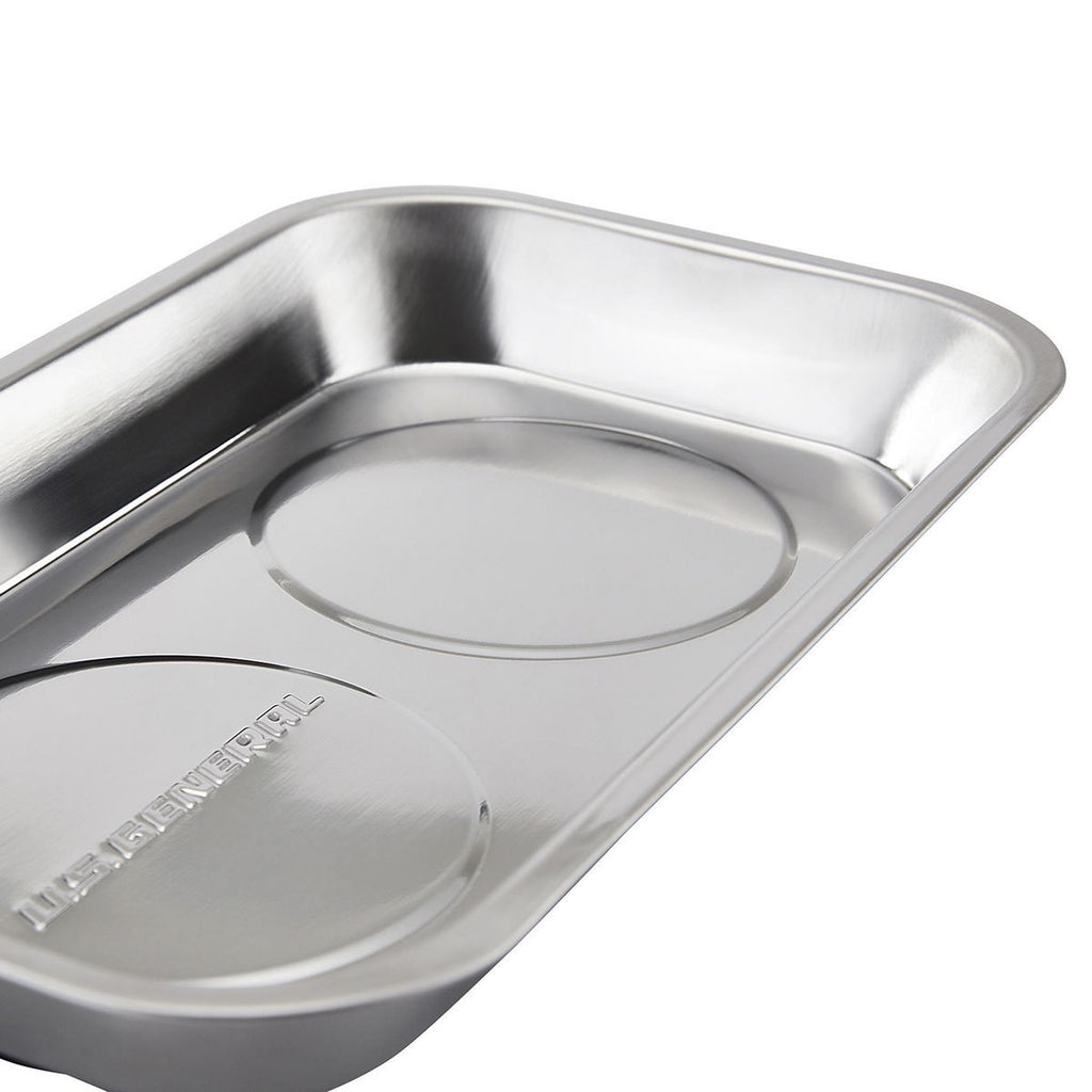 9-1/2 in. x 5-1/2 in. Magnetic Stainless Steel Parts Tray M90774