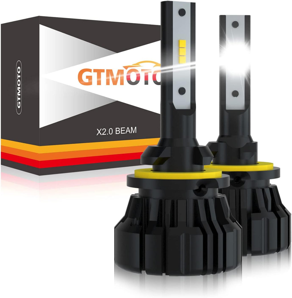 6000K LED Headlight Bulbs, 2-Pack W488838