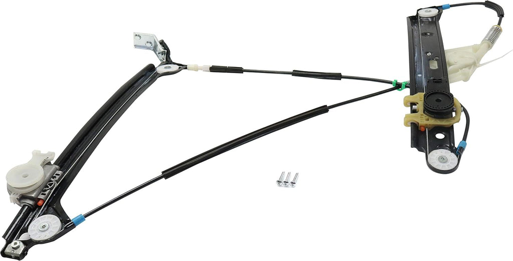 Front Window Regulator Power Convertible Coupe Driver Side Pack of 2 Q86885