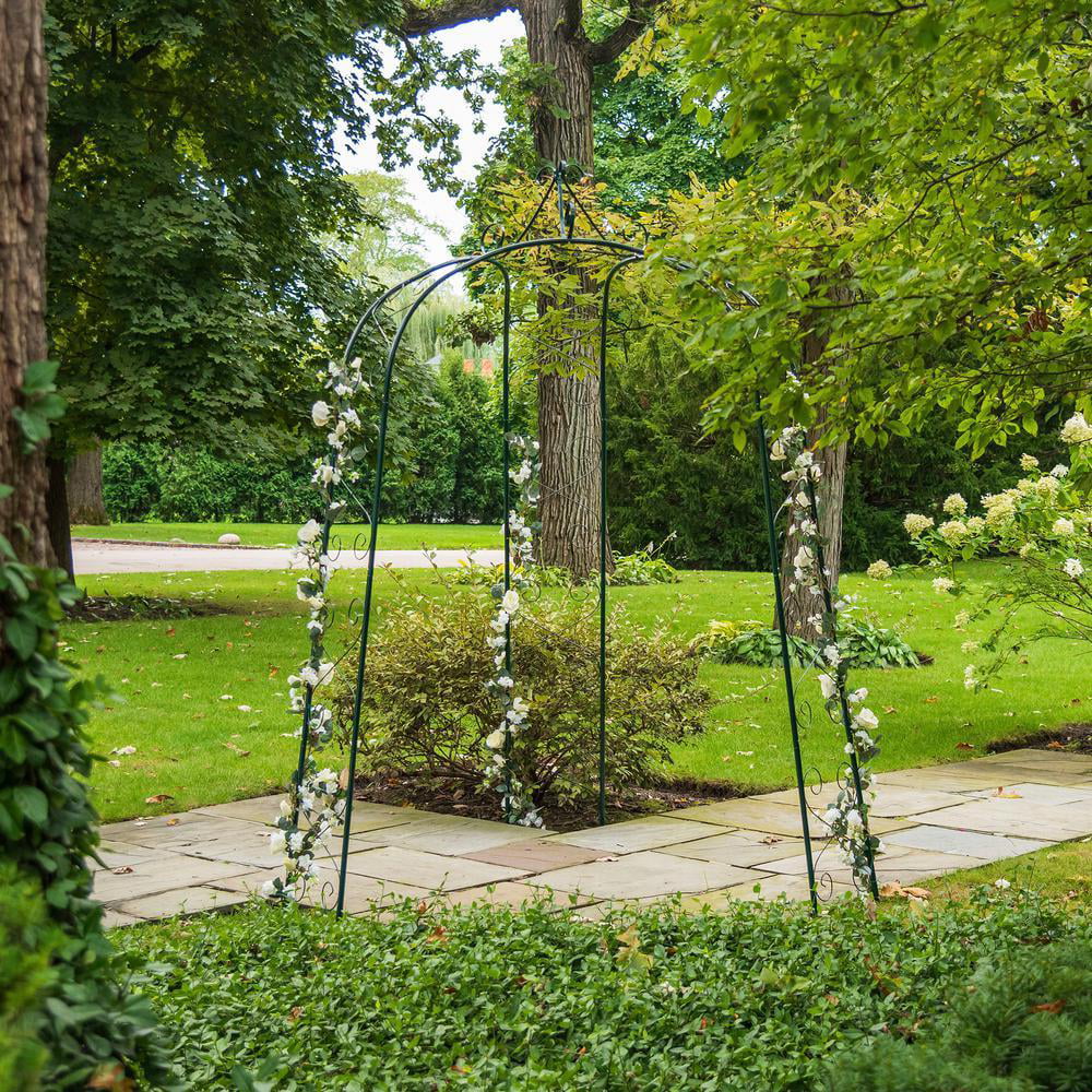 3-Sided Steel Trellis Arbor W604015