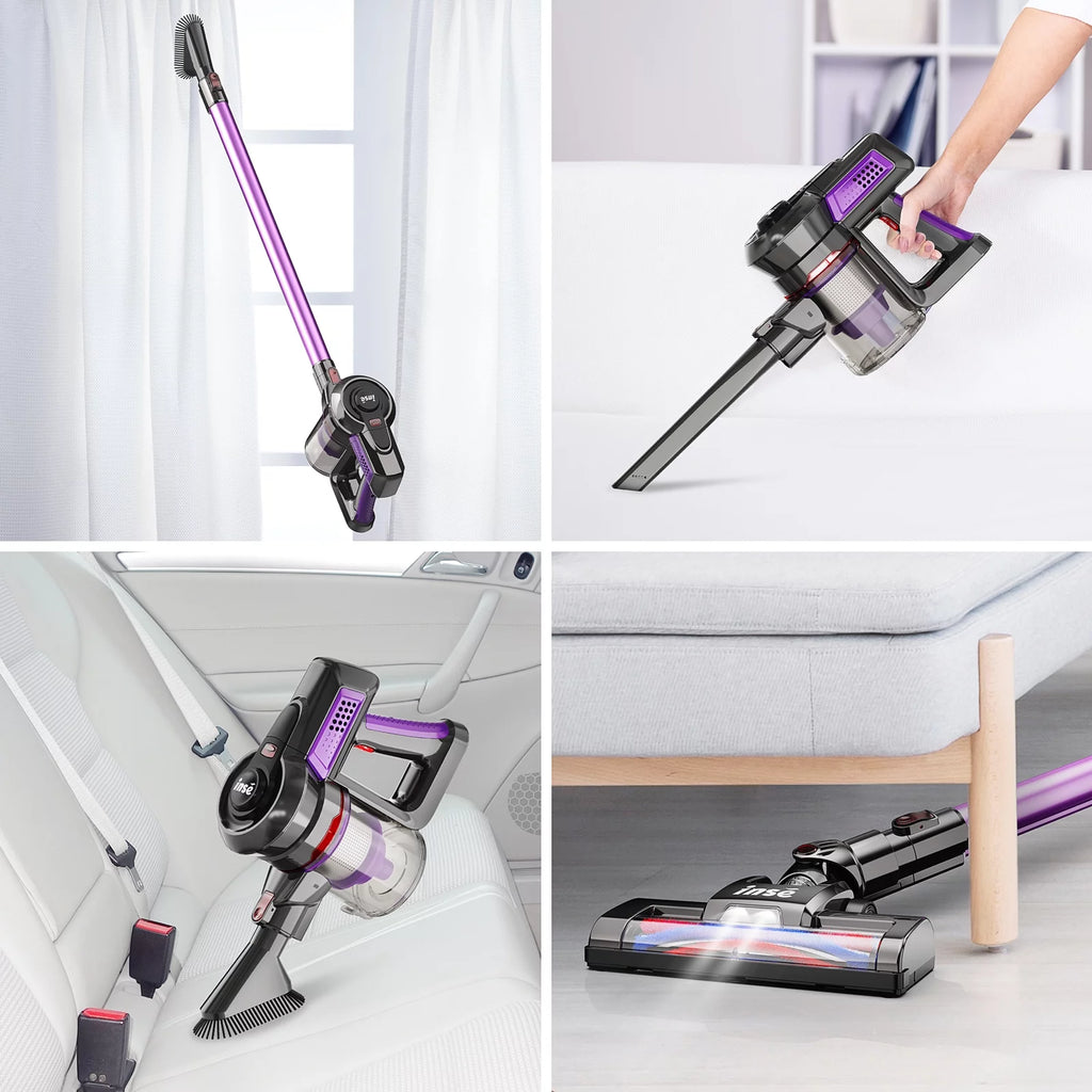 Cordless Vacuum, 20KPa 160W 4-in-1 Stick Handheld Vacuum Cleaner U10719