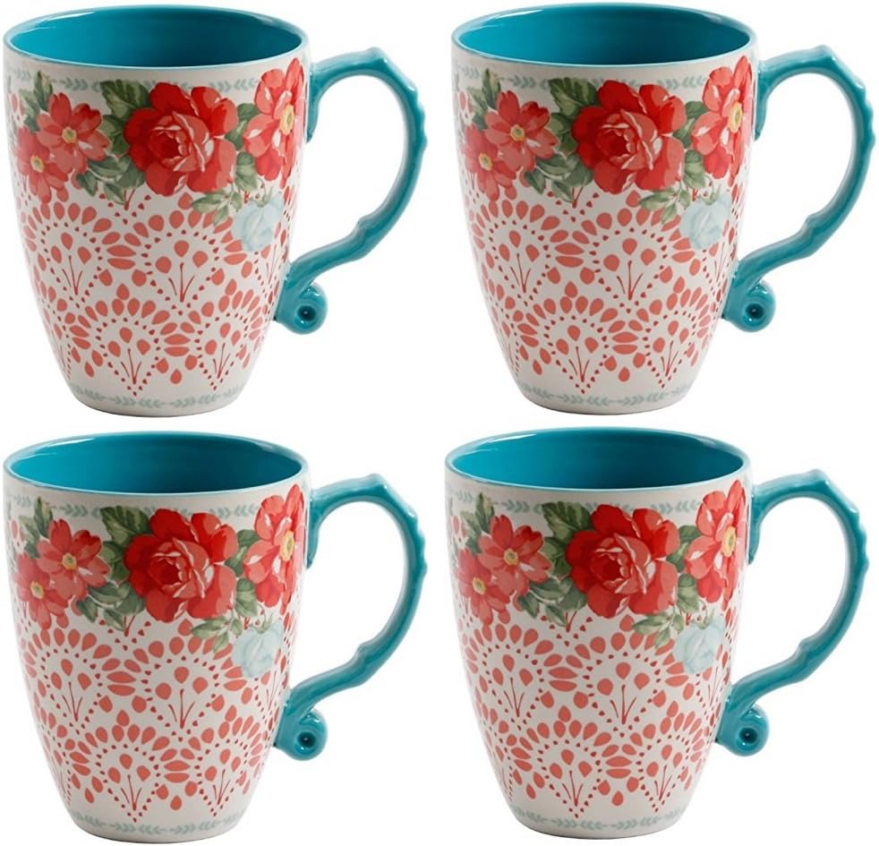 26-Ounce Jumbo Latte Mug Set, Set of 4 D81712