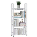 White 5 Tiers Tall Bookshelf Z9556