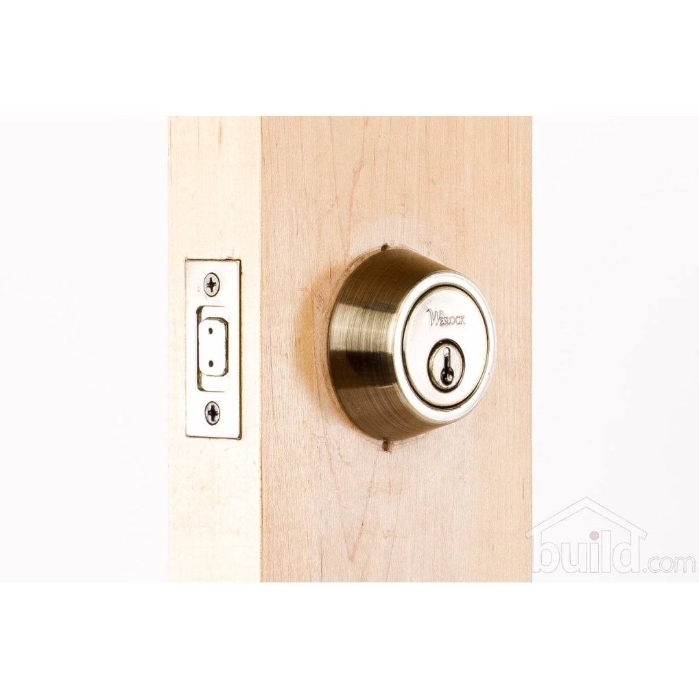 Antique Brass Double Cylinder Deadbolt T12507