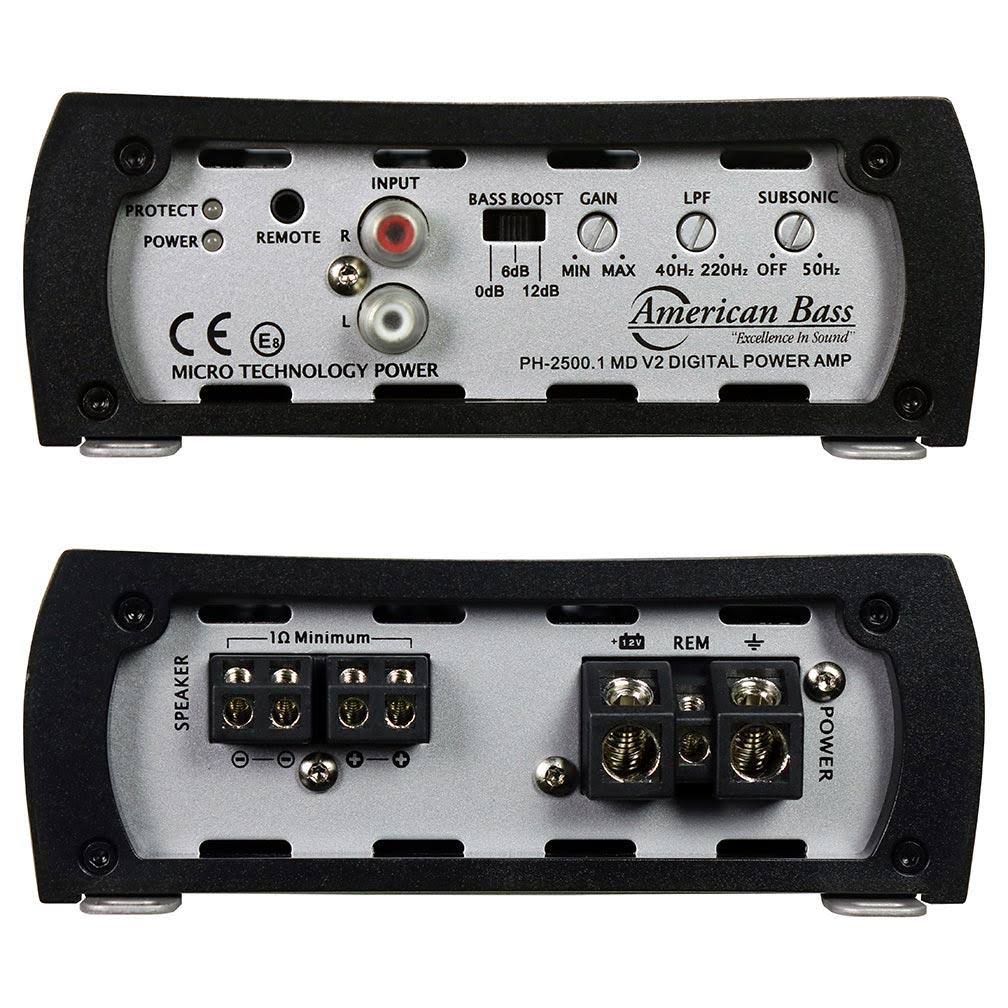 D Class 1 Ohm Stable 2500 Watts Amp G3587