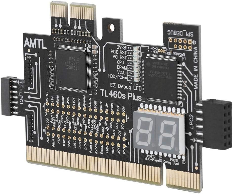 PCIe 4.0 Motherboard Analyzer Diagnostic Card U720