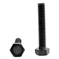 3/8x22-16 x 3 1/2x22 Coarse Thread Grade 5 Hex Tap Bolt Black Oxide G320
