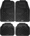 Black 4 Piece All-Weather Rubber Car Mats P7927