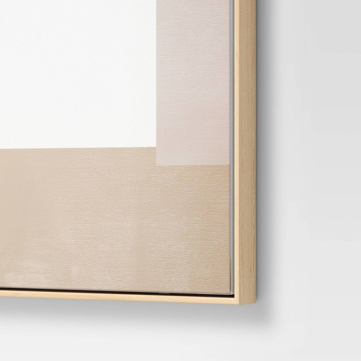 24x22 Geometric Abstract Framed Wall Canvas P47601