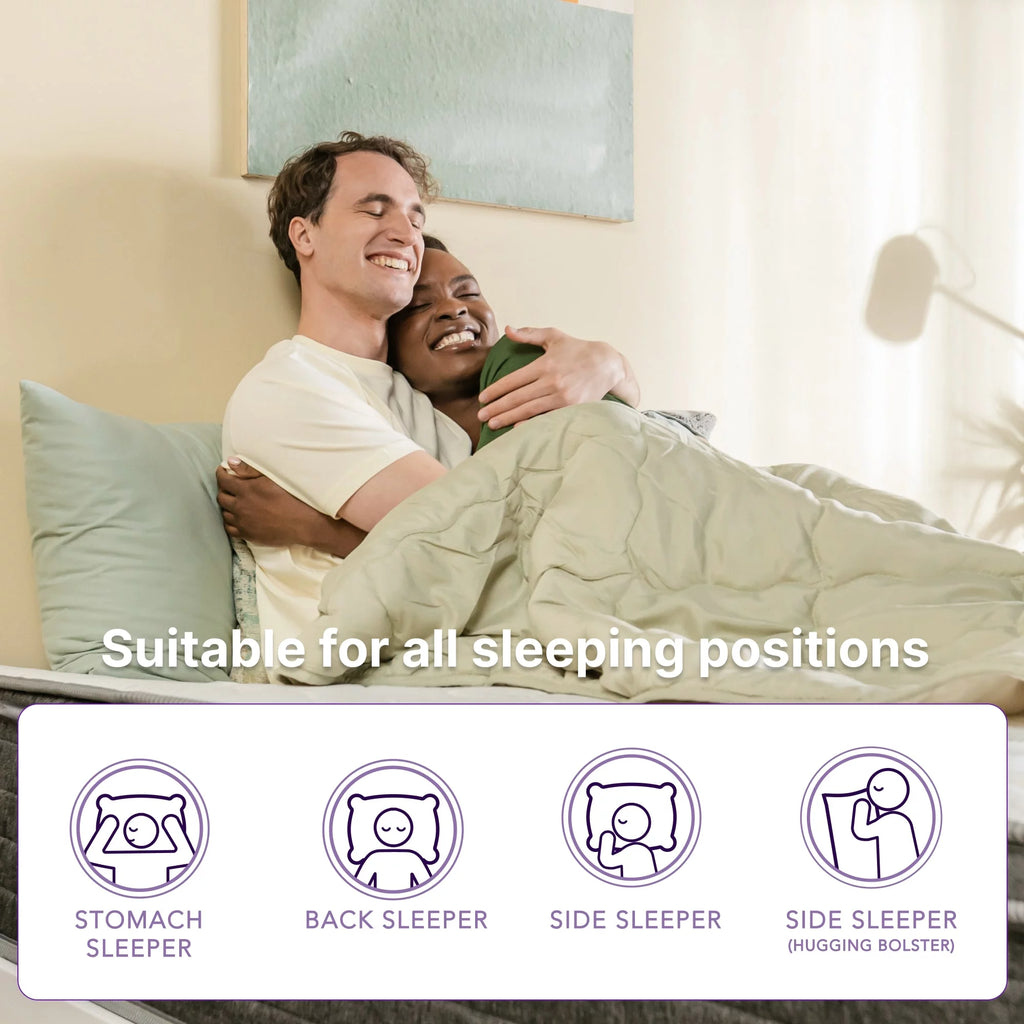 Queen Size Hybrid Memory Foam Pocket Spring Mattress J82296