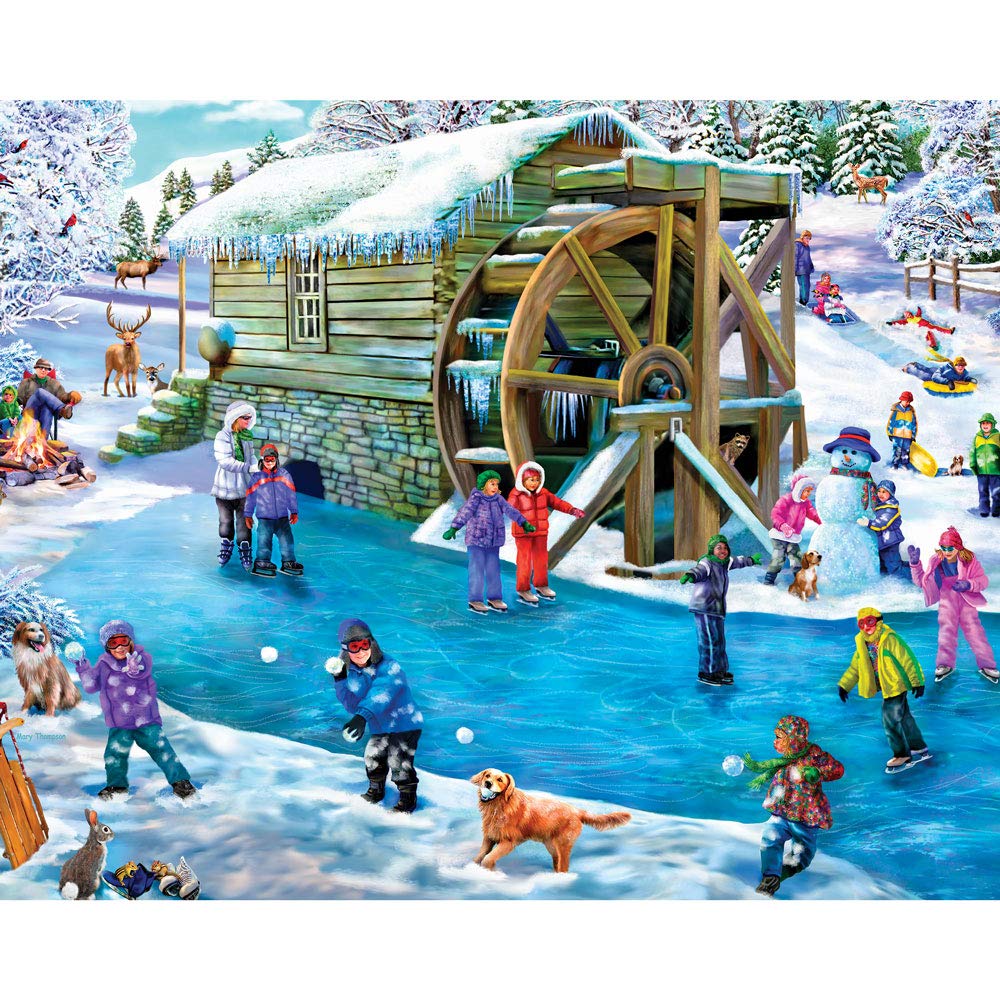 4-In-1 Multi-Pack 300 Piece Jigsaw Puzzles Q14997