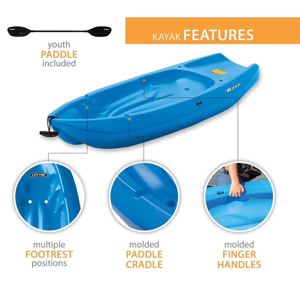 6 ft Youth Kayak Blue Y73391