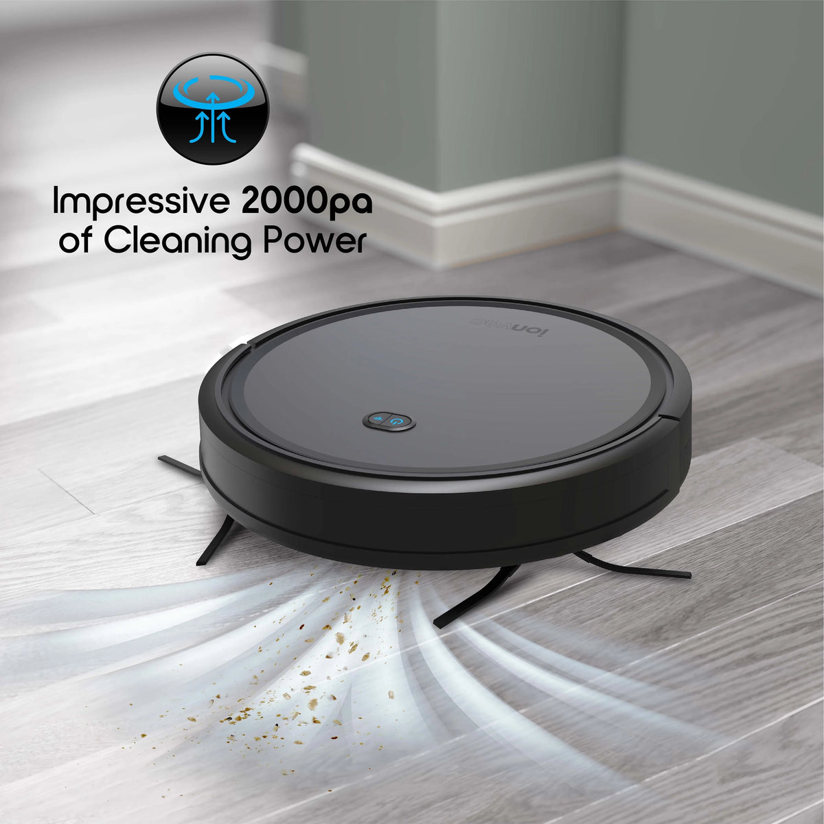 WiFi Robotic Vacuum with App Remote Control T4536