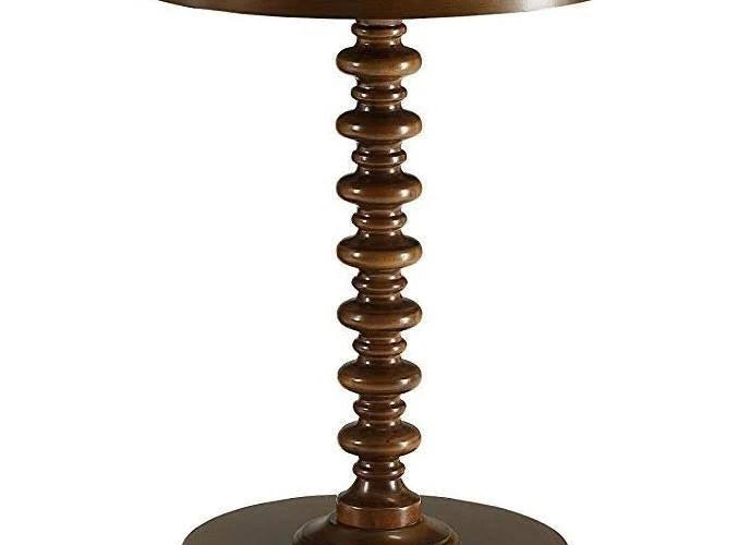 Walnut Wood Veneer Side Table E543031