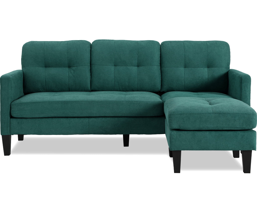 Modern Reversible Chaise L-Shaped Sectional Sofa D211603