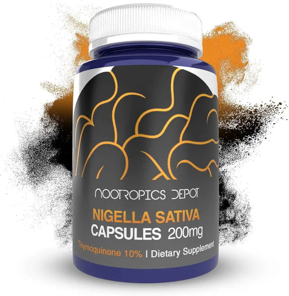 Black Seed Oil Extract 200mg 60 Count Capsules T586931