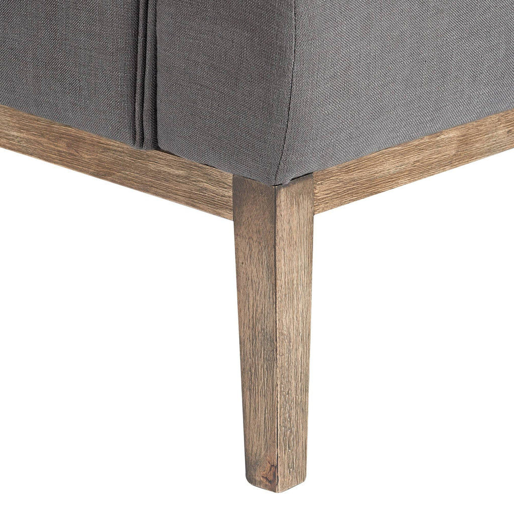 Gray Tufted Accent Chair S64126