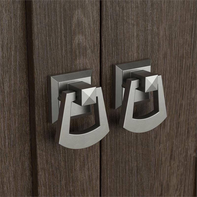 Brown Bathroom Storage Cabinet with Doors W584