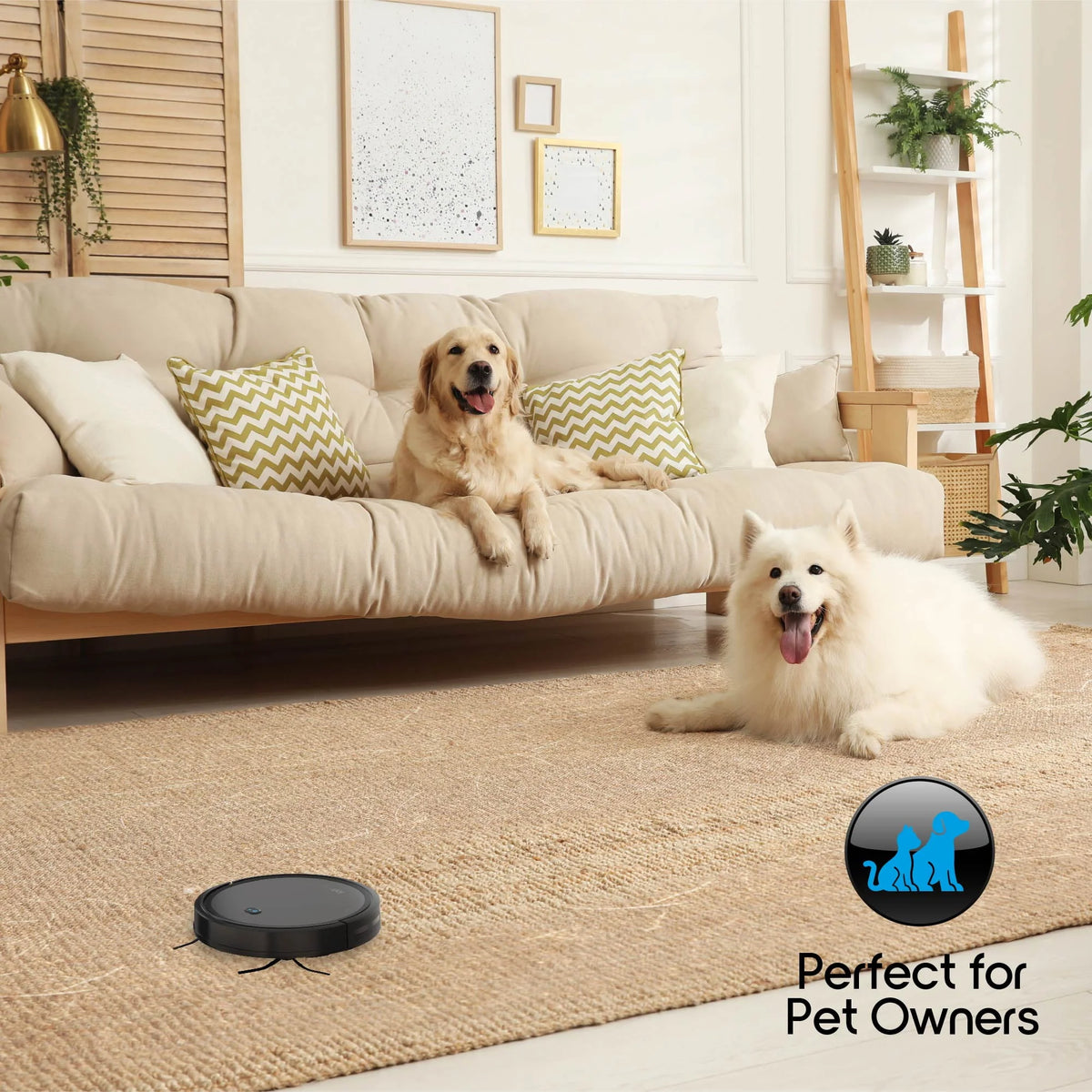 WiFi Robotic Vacuum with App Remote Control T4536