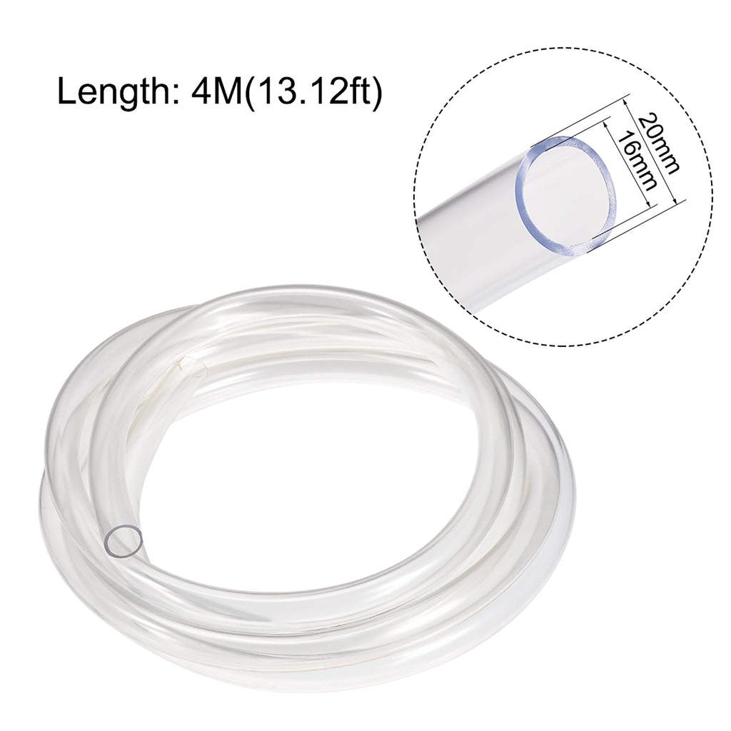 PVC Clear Vinyl Tubing 5/8-inch ID x 13/16-inch OD, 4 Meters F3060