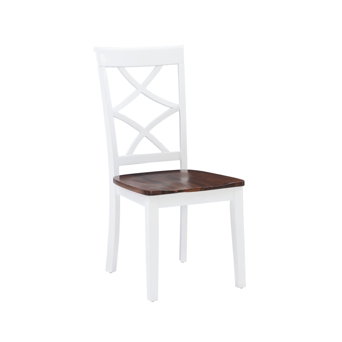 5-Piece Cherry and White Dining Set T592