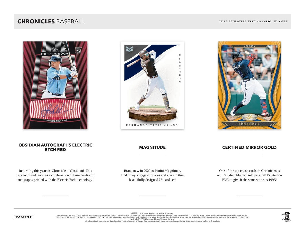 Baseball Trading Cards Blaster Box P3267