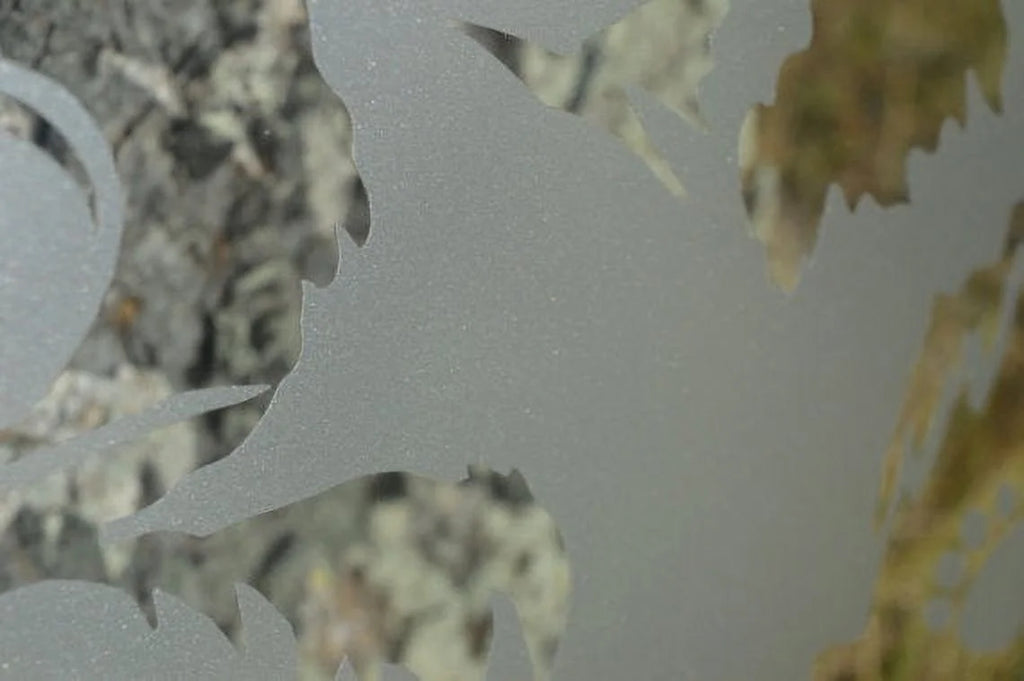 Ocean Stingray Decals Etched Glass Vinyl Shower Door Window V5650