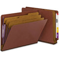 Pressboard End Tab Classification Folders Z7649