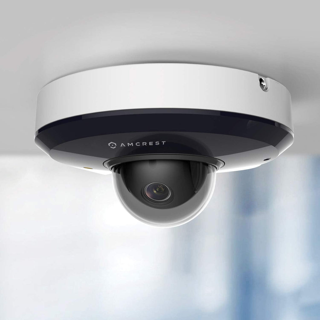 1080P PTZ Outdoor IP PoE Camera with 3X Optical Zoom, Night Vision up to 49ft, Pan/Tilt K349