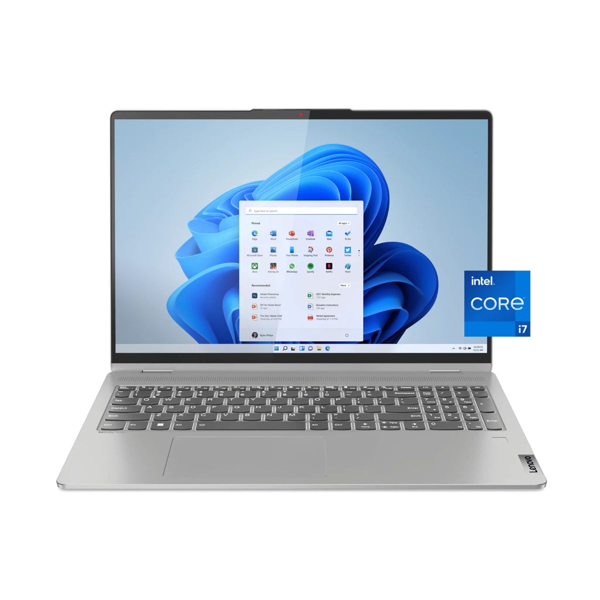 16" WUXGA IPS Touchscreen Laptop, Intel Core i7-1255U, 8GB RAM, 512GB SSD, Windows 11 Home, Cloud Grey A814