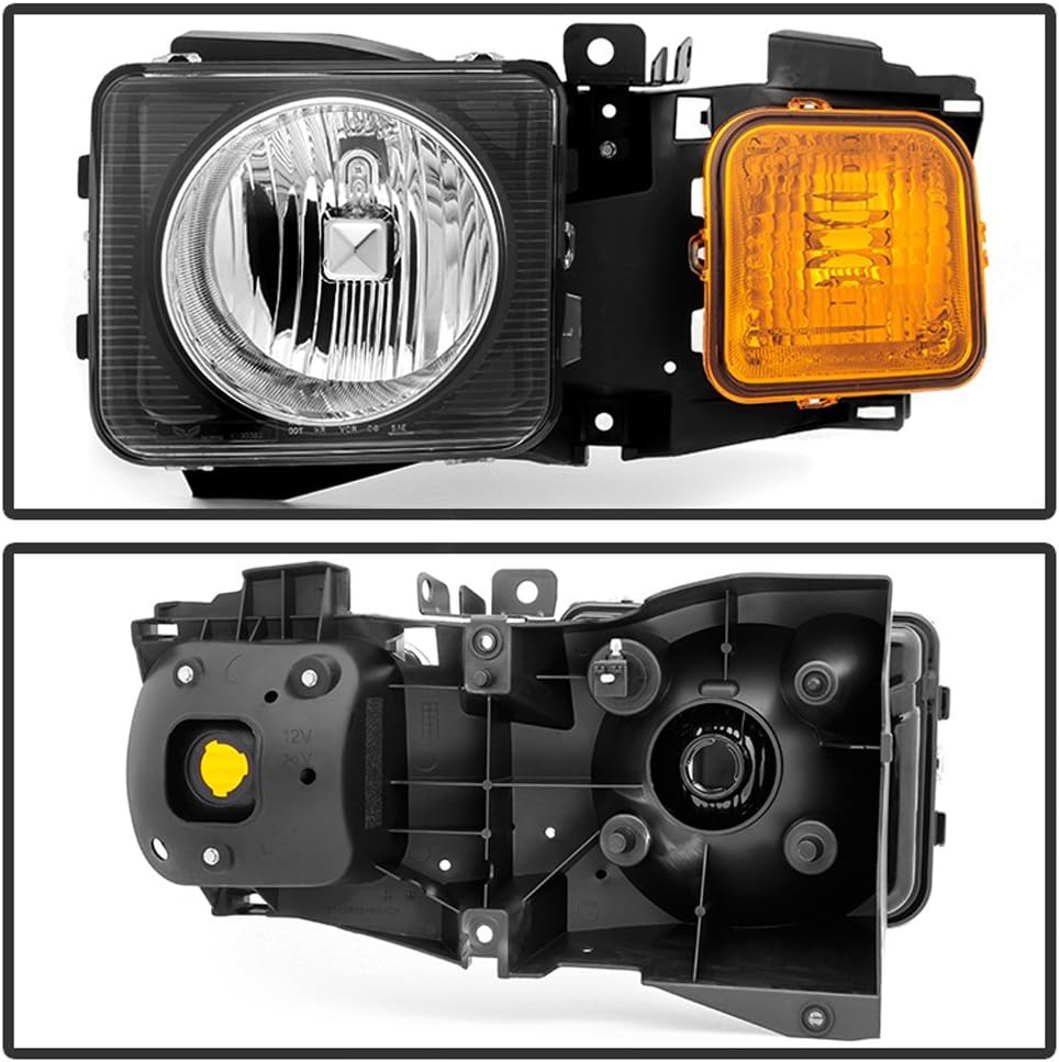 For 2006-2010 Hummer H3 H3T Headlights Driver + Passenger Side Pair U137