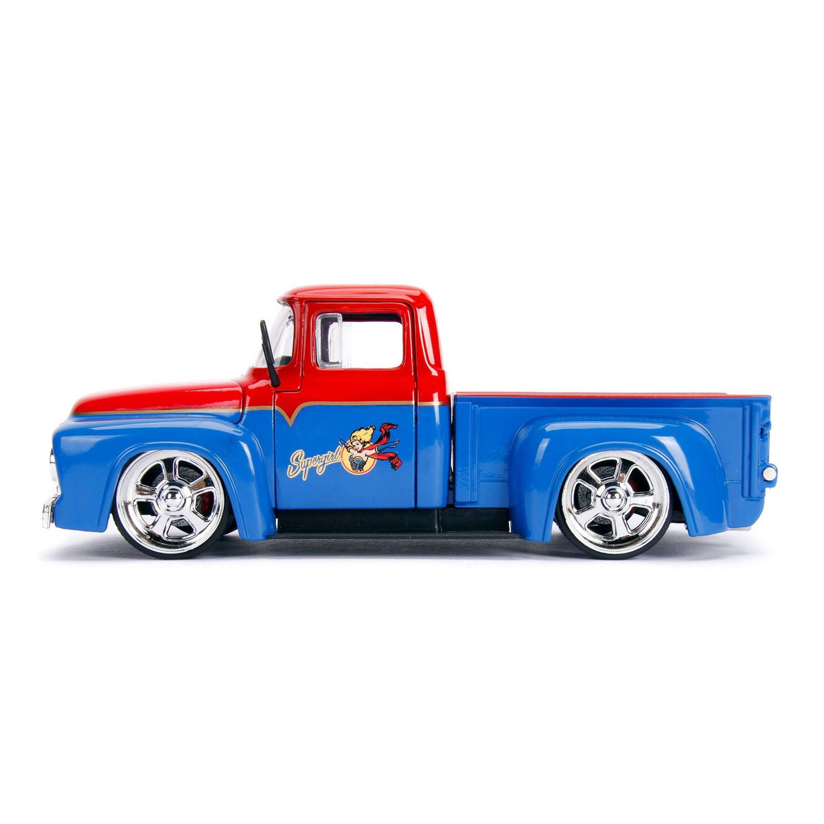 Die Cast Supergirl & 1956 Ford F-100 Pickup K57401