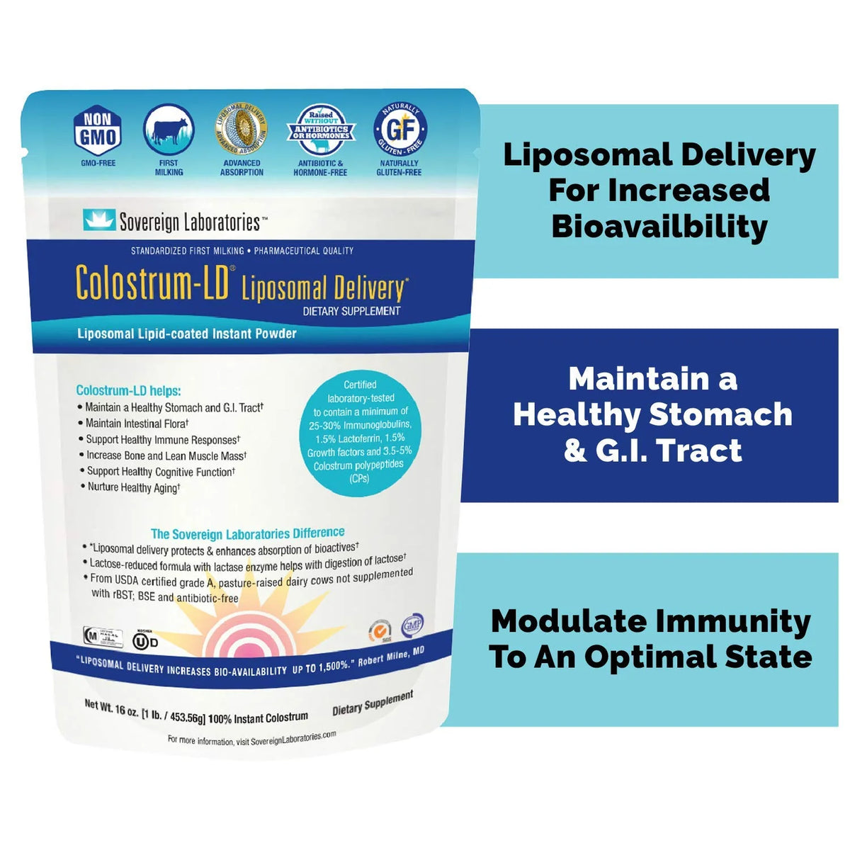 Colostrum-LD Powder 16oz E423