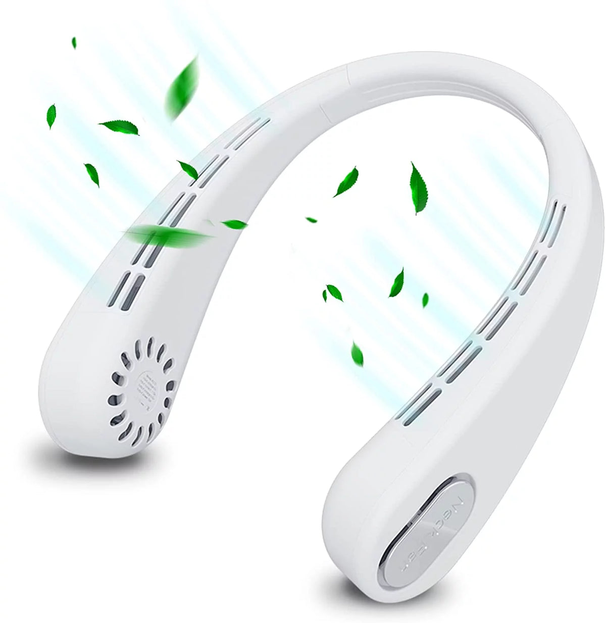 Portable Bladeless Neck Fan, USB Rechargeable, 3 Speeds I37194