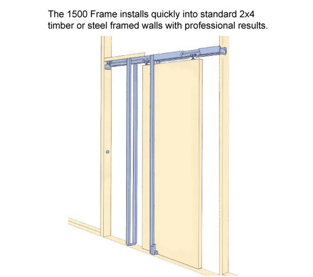 Solid Wood Sliding French Double Pocket Doors 64 x 96 inches Q35176