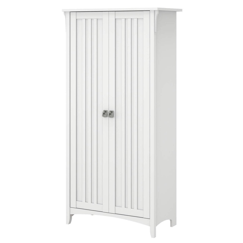 Brown Bathroom Storage Cabinet with Doors W584