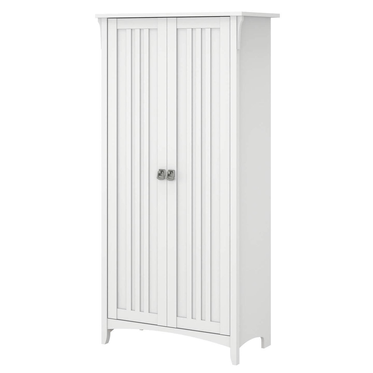 Brown Bathroom Storage Cabinet with Doors W584