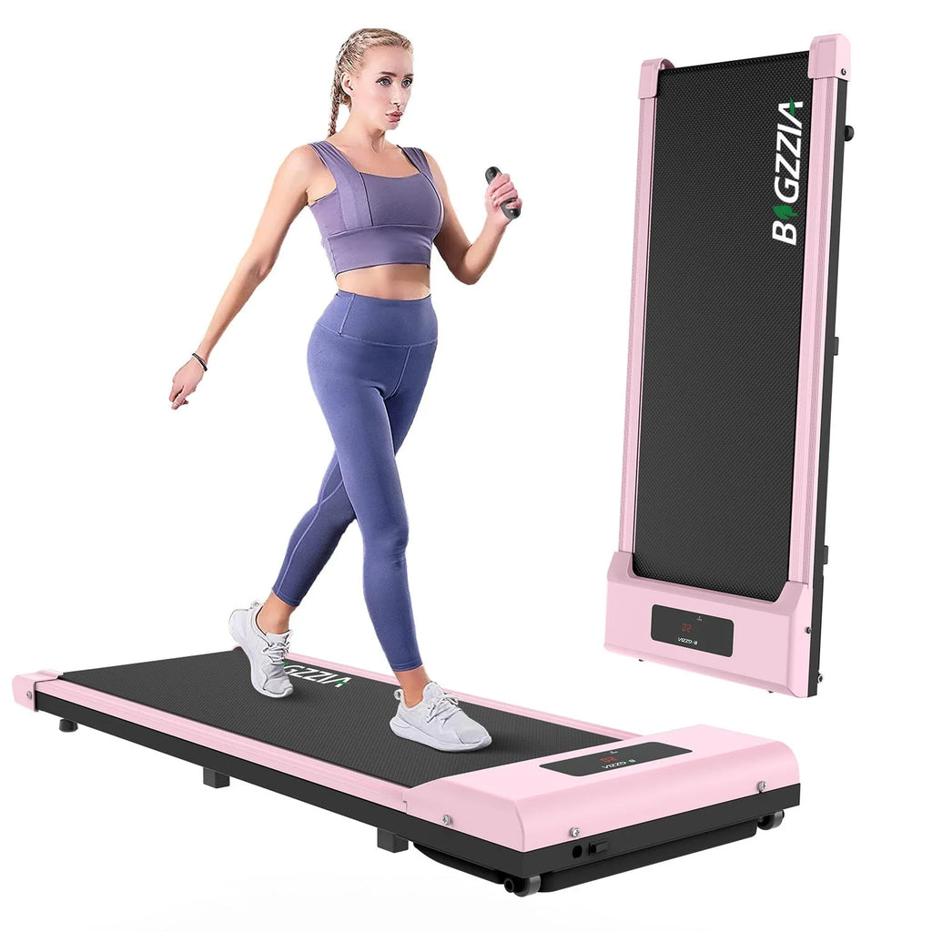 2 in 1 Under Desk Treadmill with Remote Control and LCD Display E336