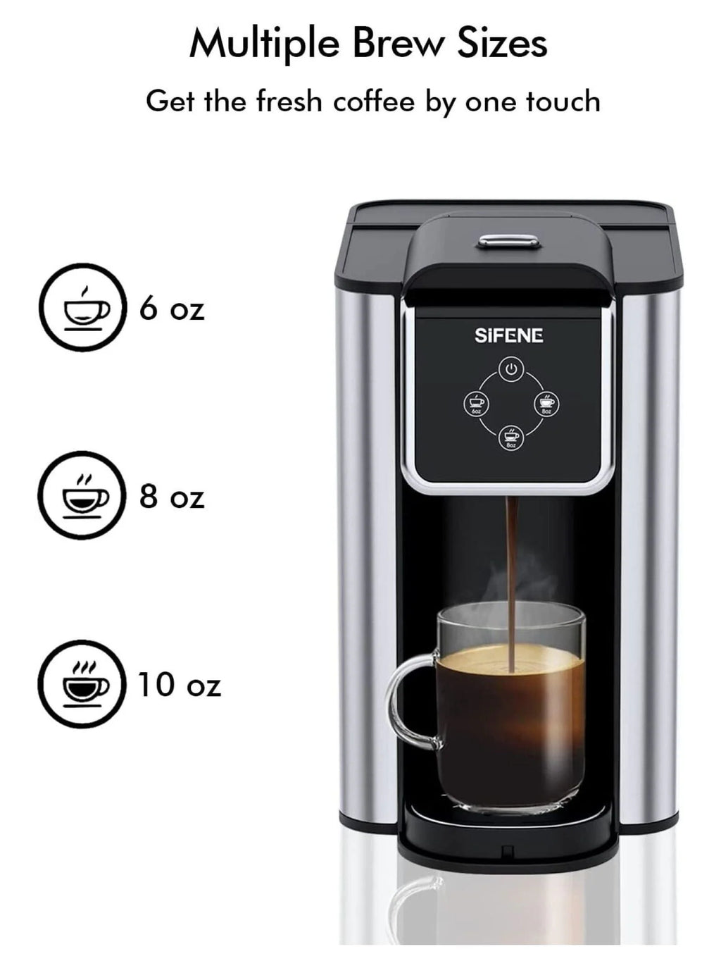 Single Serve 3 in 1 Pod Coffee Maker C3456