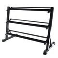 Black 3-tiered Dumbbell Storage Rack L85633