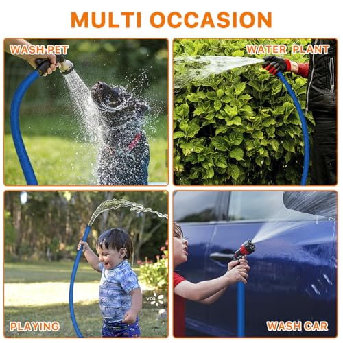 75ft Pliable Garden Hose with 3/4" Fittings U6010