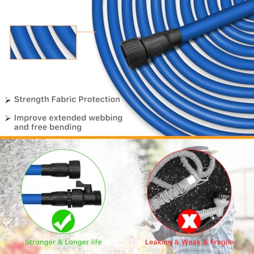 75ft Pliable Garden Hose with 3/4" Fittings U6010