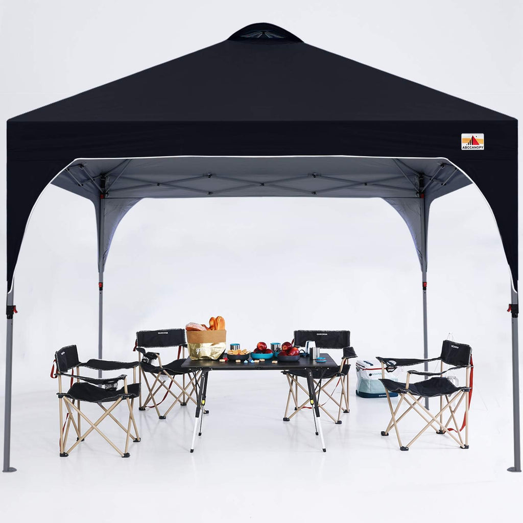 White Pop up Canopy Tent 10x10 Camping Sun Shelter G7393