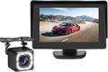 Wireless Backup Camera 4.3 Inch FHD 1080P Waterproof Reversing Camera Pack of 2 U395882