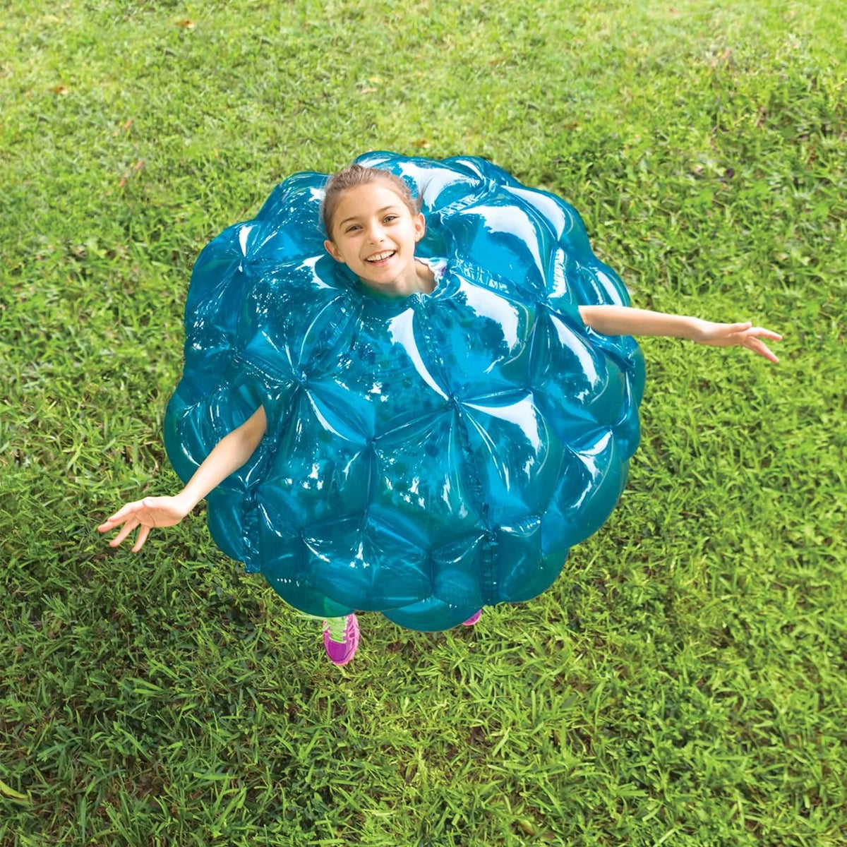 Set of Two Blue Inflatable Wearable Balls O88511