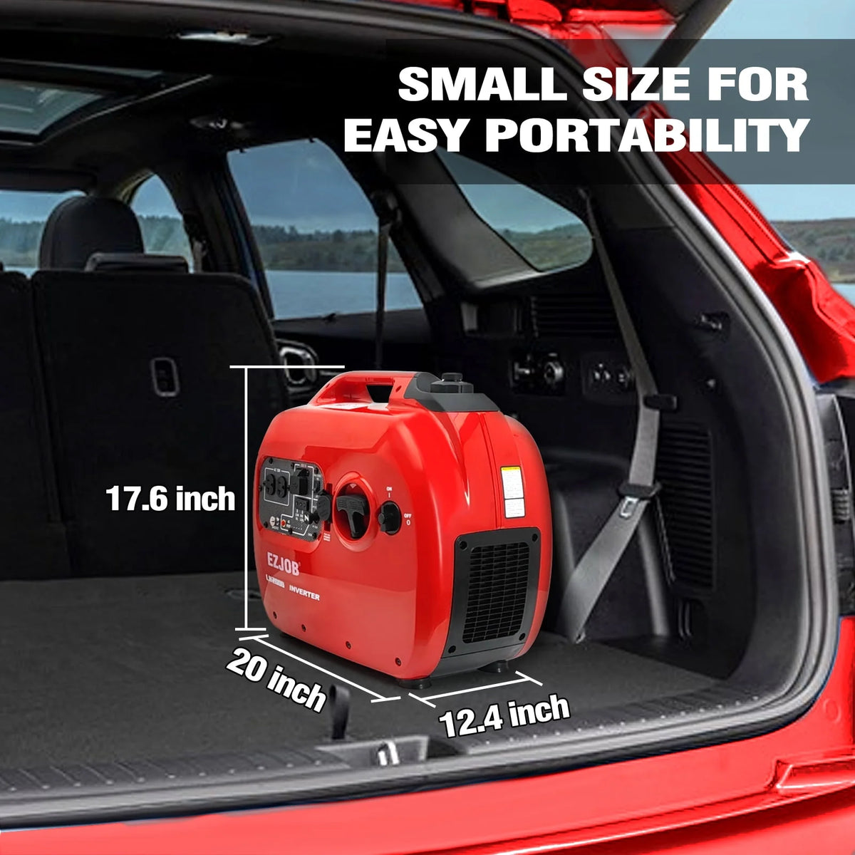 4500W Portable Inverter Gas Generator V174010