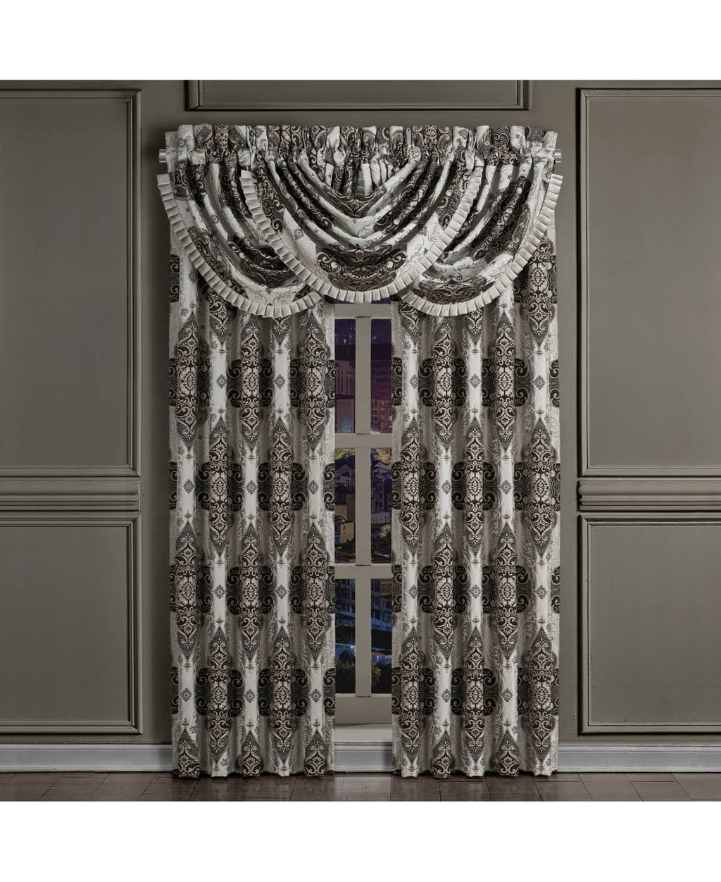 Silver Window Panel Pair G198