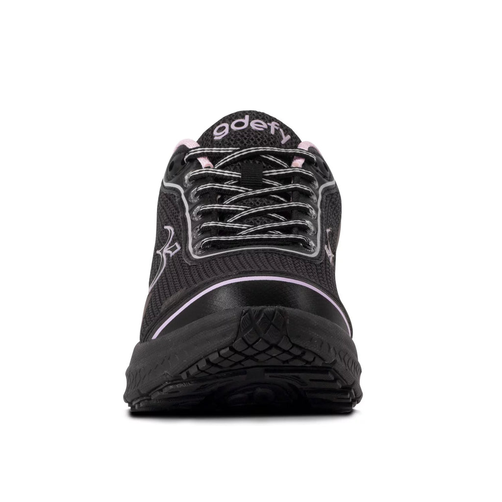 Black Purple Athletic Sneakers V45679