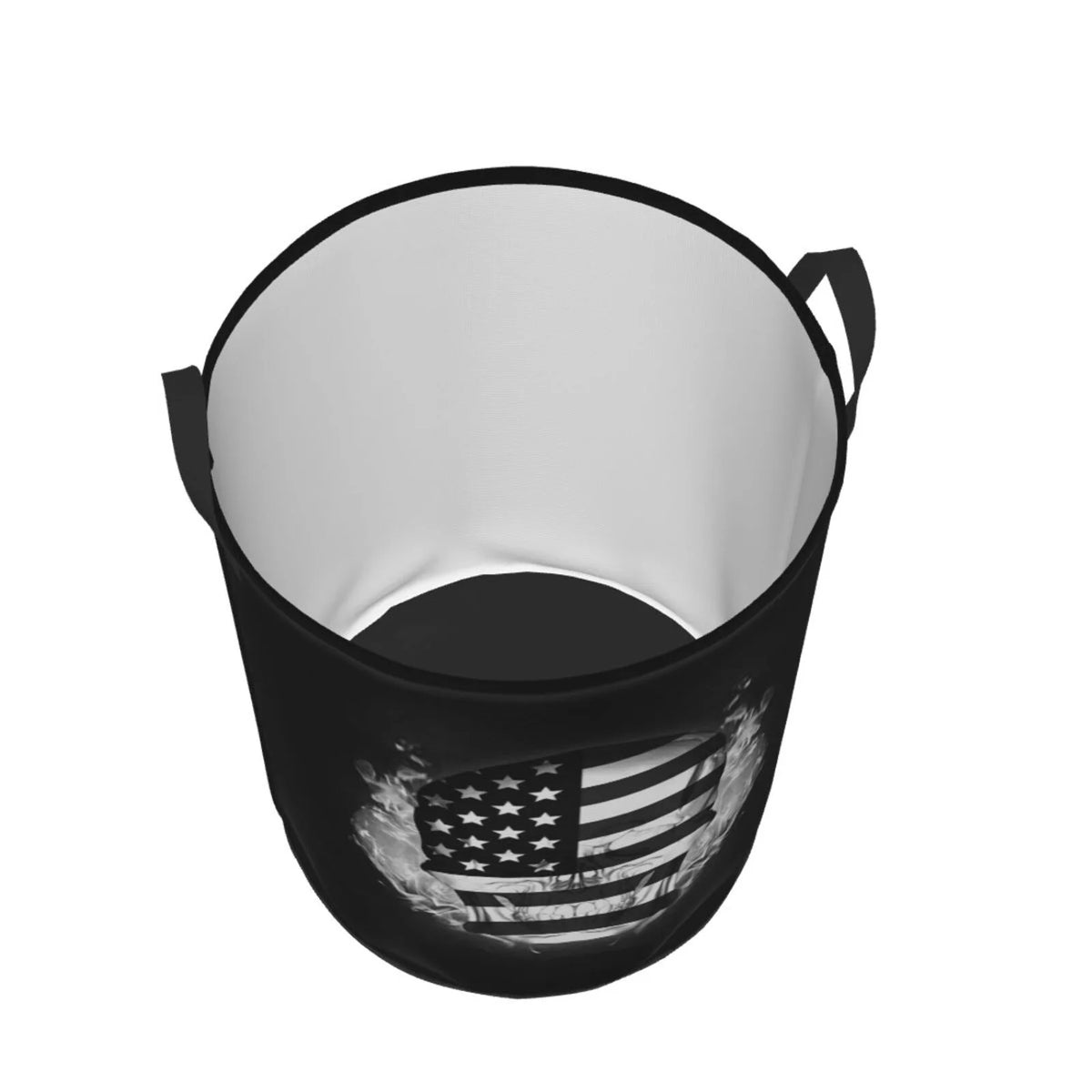 Collapsible 62L Black Laundry Basket M6881