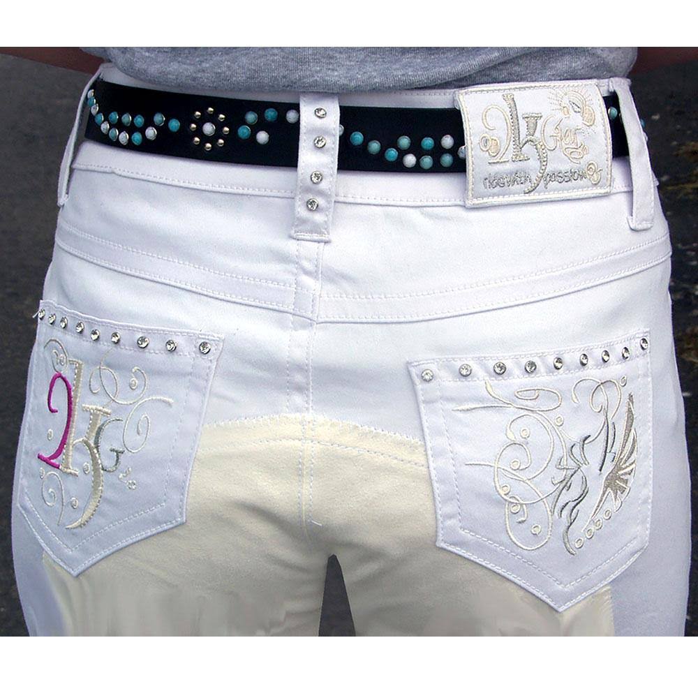Ladies Full Seat Riding Breech White - 32 Z223